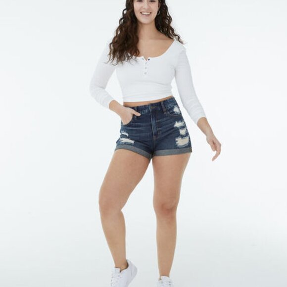 Aeropostale Pants - Aeropostale Denim Distressed Shorts